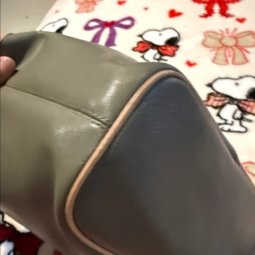 Coach Saffiano Leather Tote small preowned - Picture 7 of 16